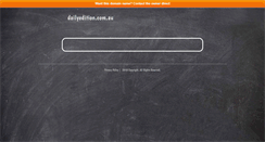 Desktop Screenshot of dailyedition.com.au